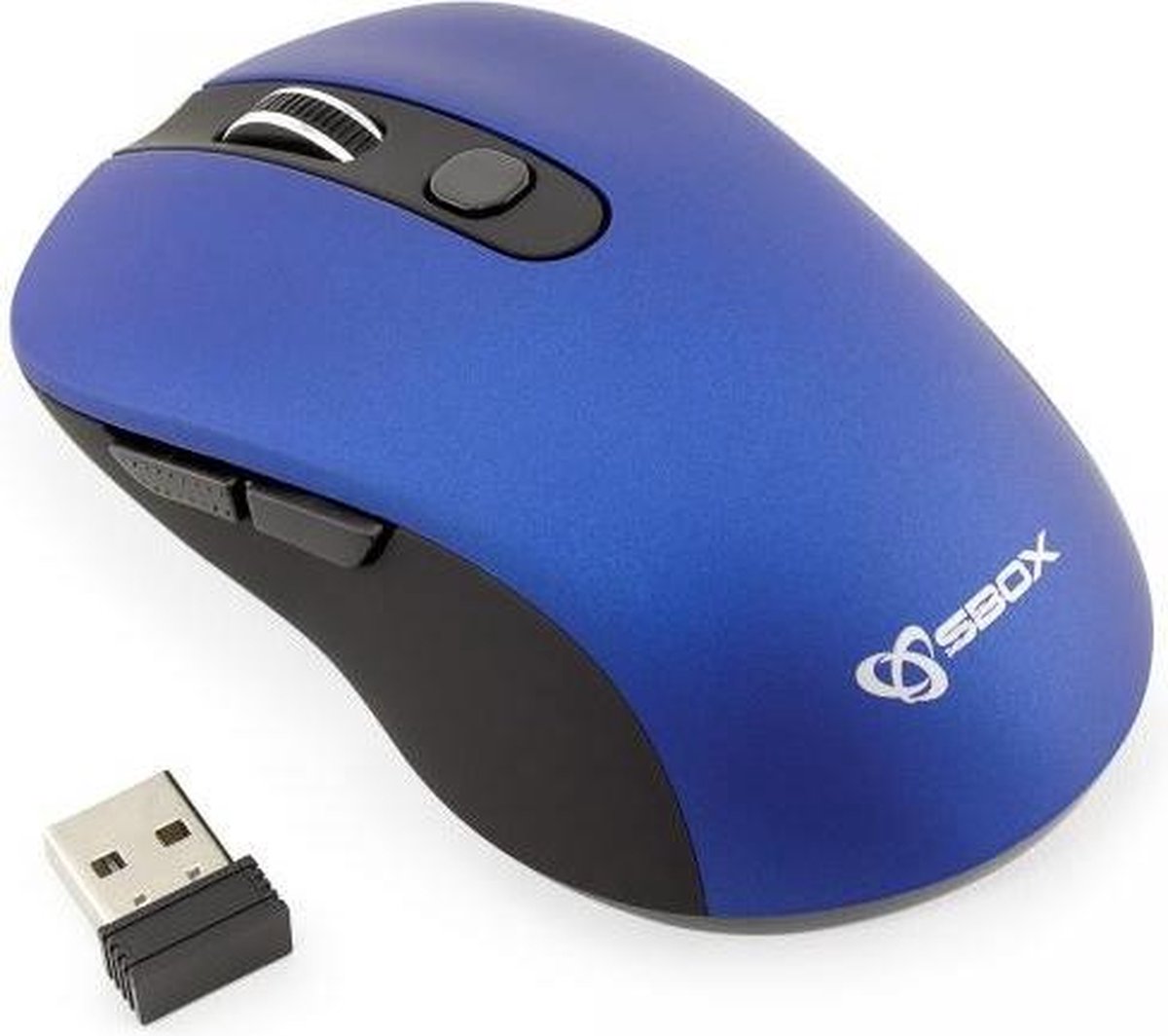 Sbox draadloze muis WM-911-blauw