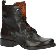 Mjus Veterboot  Zwart Dierenprint Tong