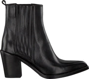 Notre-V 04a-201 Enkellaarsjes - Enkelboots - Dames - Zwart - Maat 41