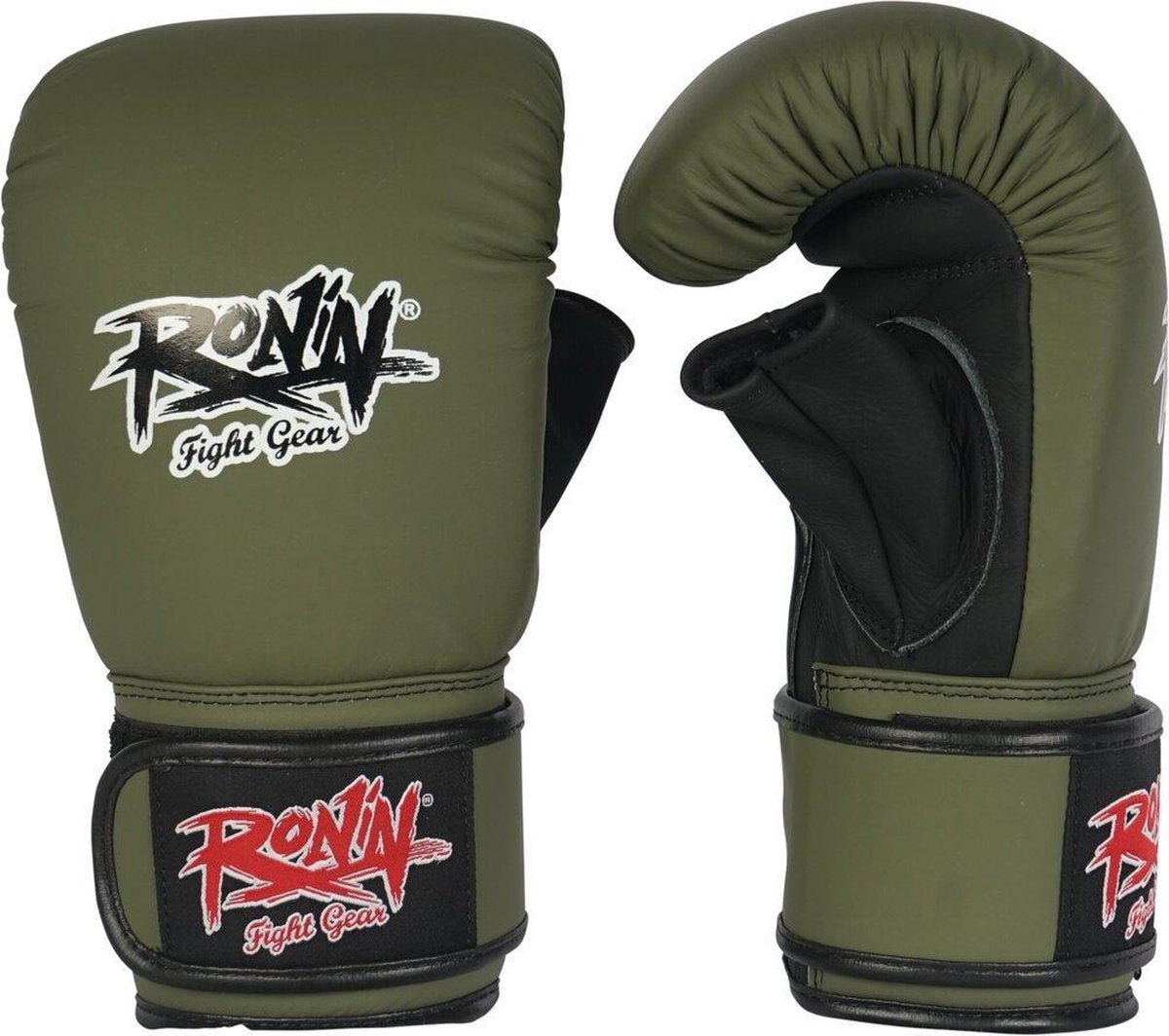 Ronin Pro Punch  Zakhandschoenen Leer - Army Green - Groen - XXL