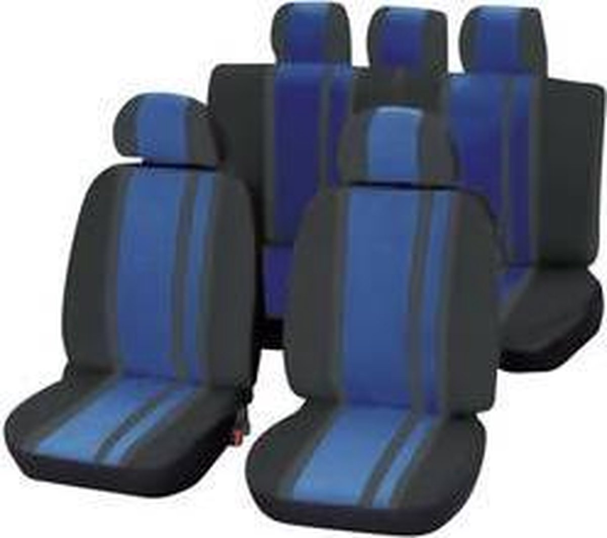 Unitec 84959 Newline Autostoelhoes 14-delig Polyester Blauw