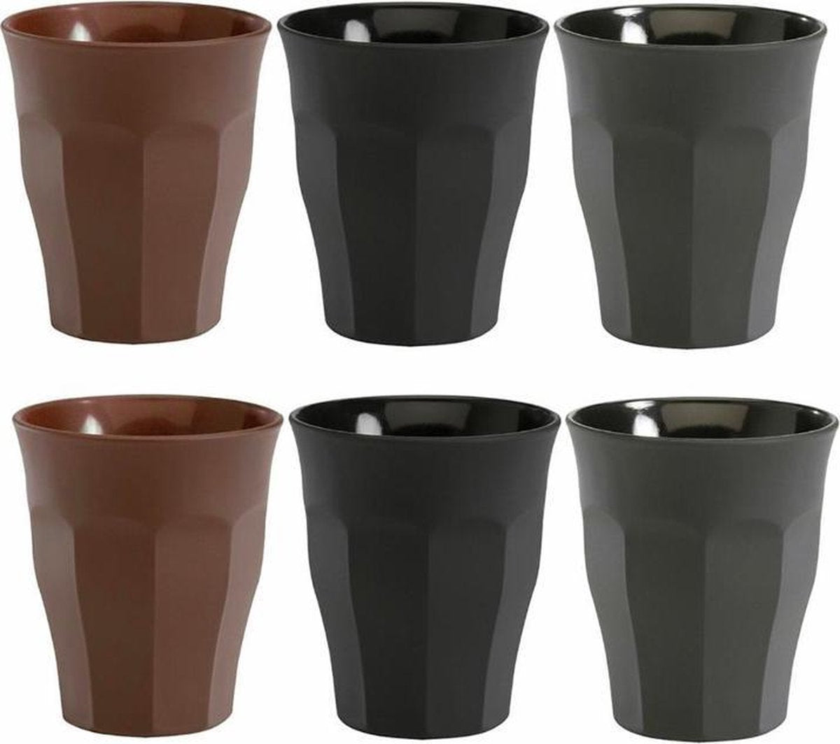 Espresso Kopjes - Espressokopjes - Espresso Glaasjes - Espresso - Set van 6 - Glas - Koffie Kopjes - 90ml