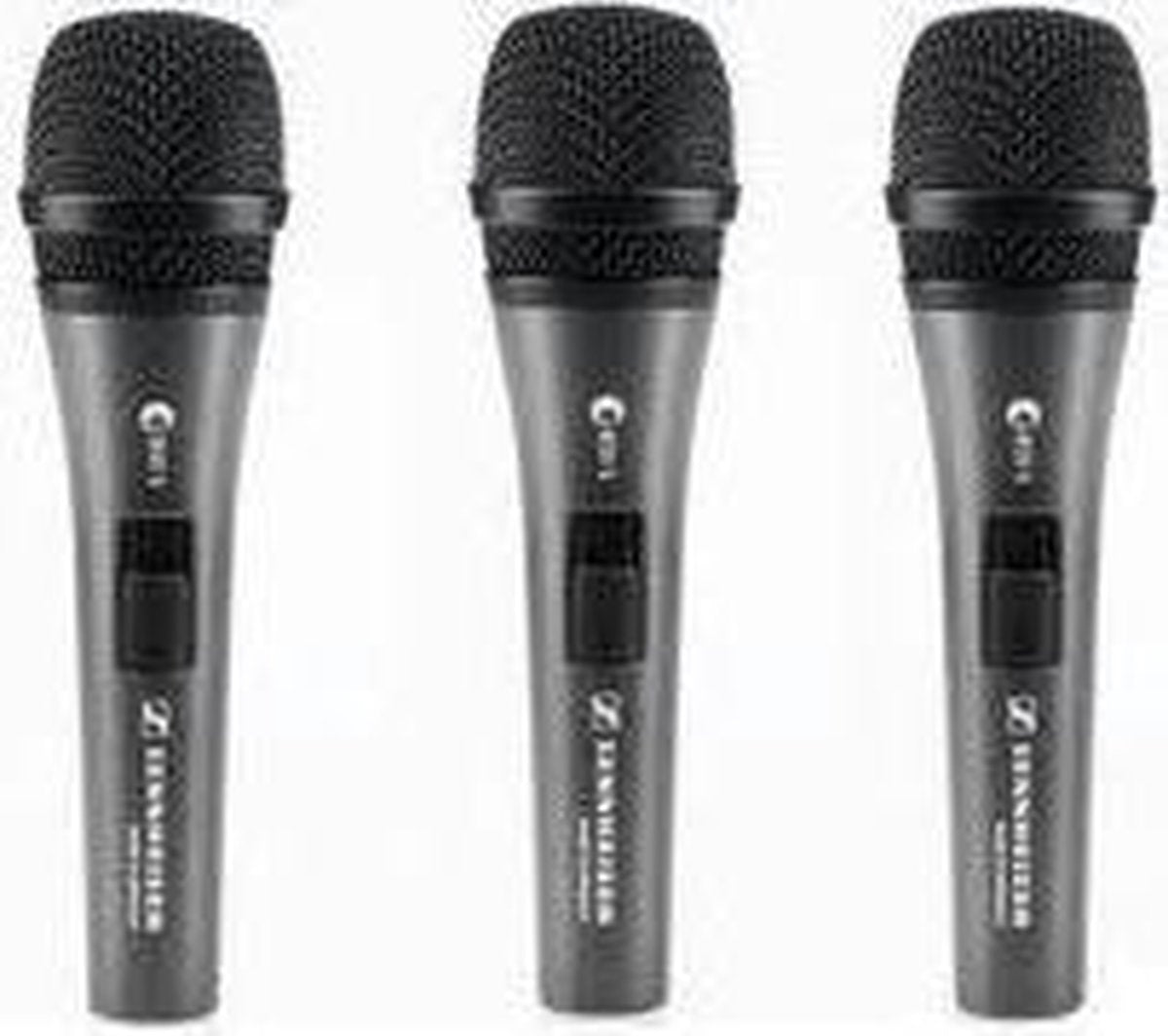 Sennheiser 3-PACK e835-S Microfoon voor podiumpresentaties Zwart