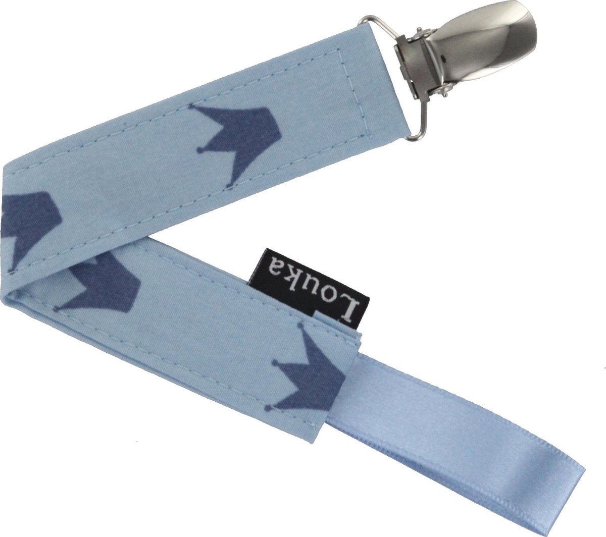 Louka speenkoord kronen blauw