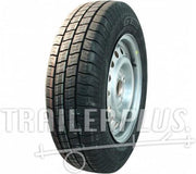 Compleet wiel 155R13 Kargomax ST-6000 M&S + 4Jx13H2 ET30 57/100/4 91/89 N staal