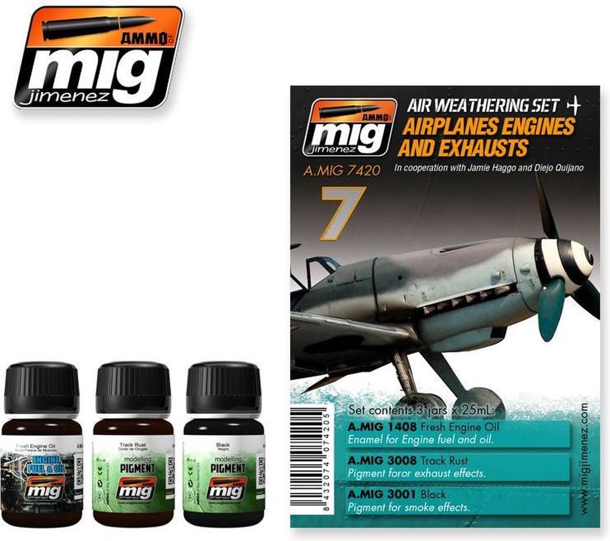 Mig - Airplanes Engines And Exhausts (Mig7420)