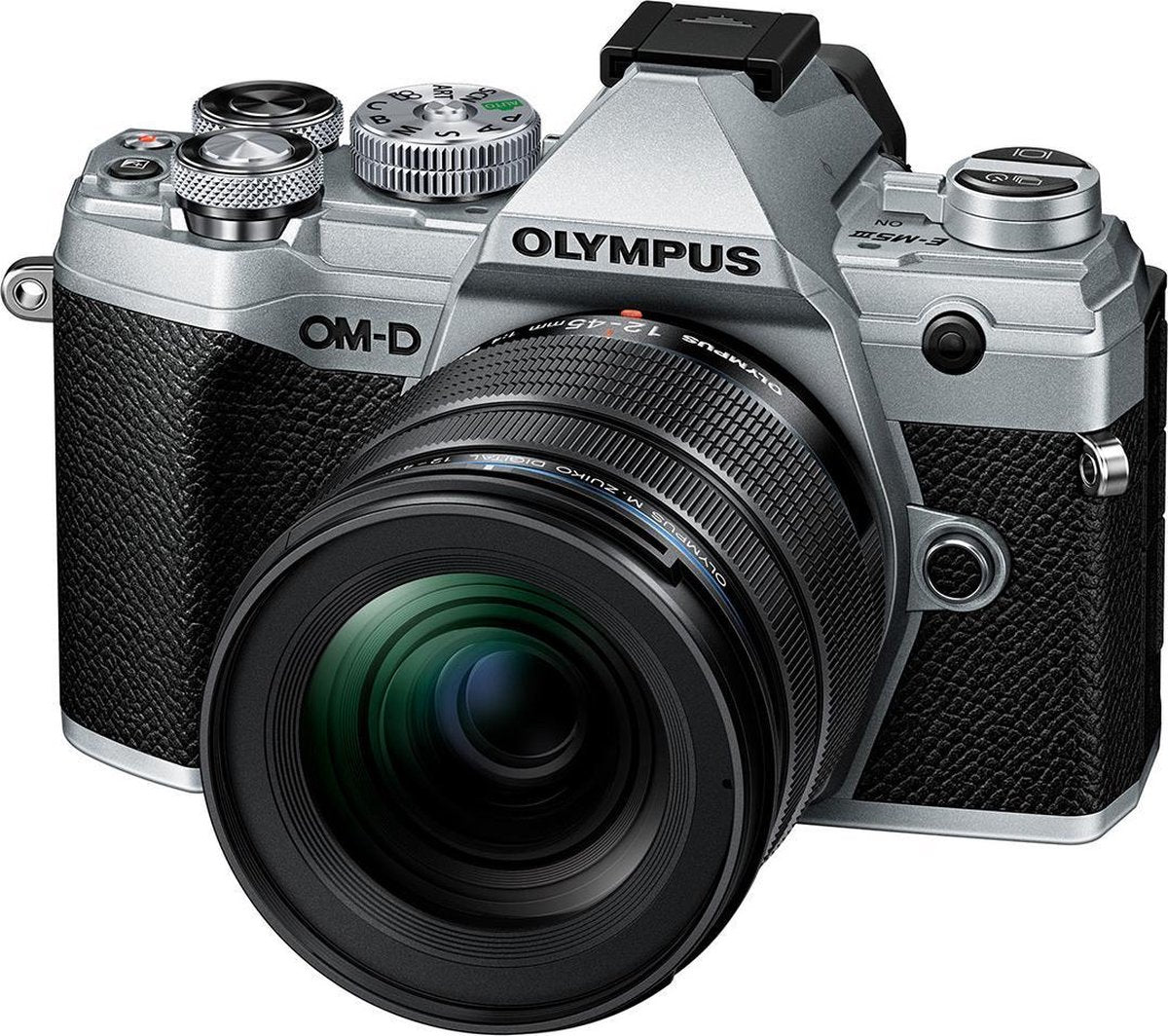 Olympus OM-D E-M5 Mark III Silver + M.ZUIKO 12-45 PRO