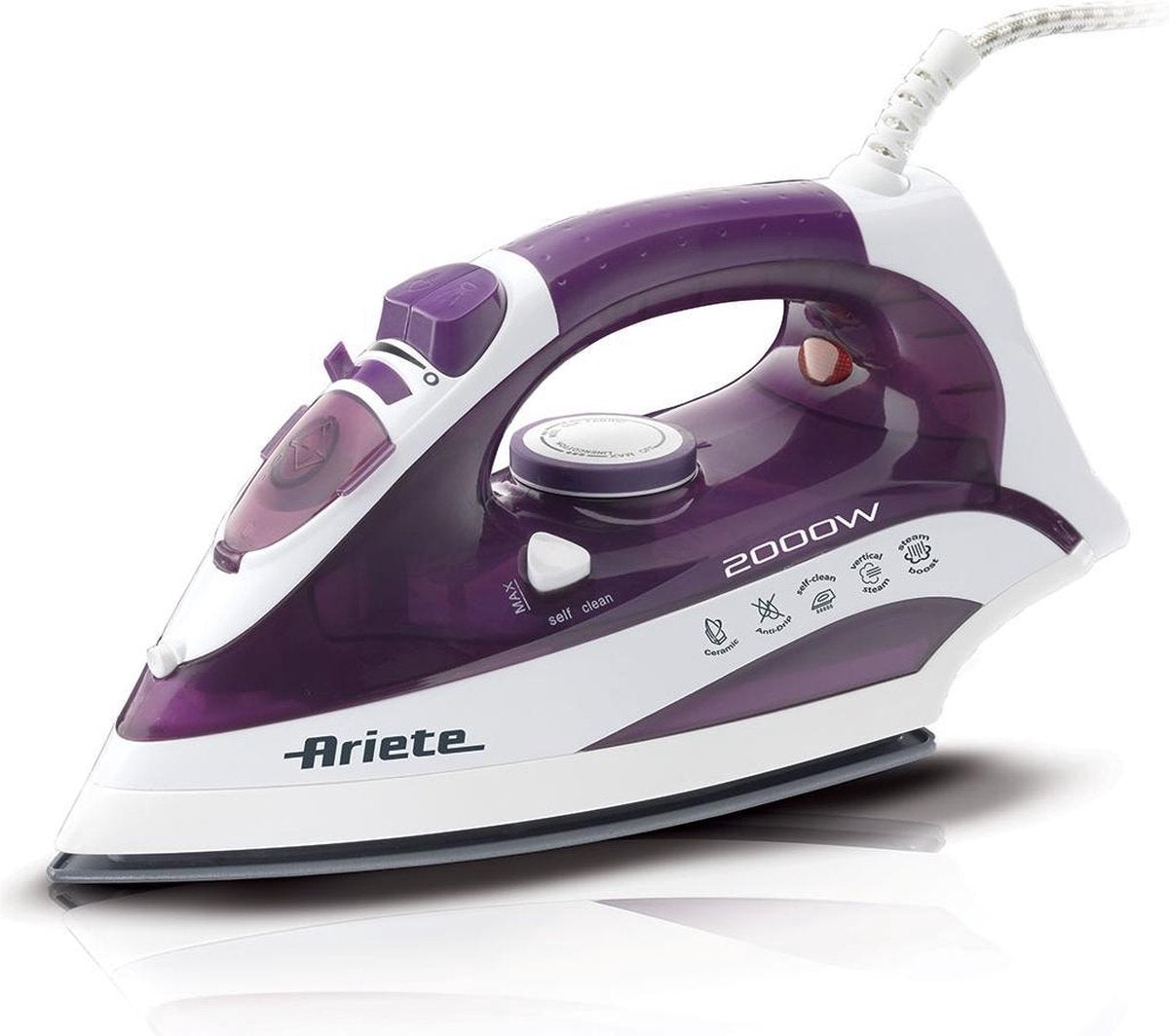 Ariete Steam Iron 2000W purple mod.6235