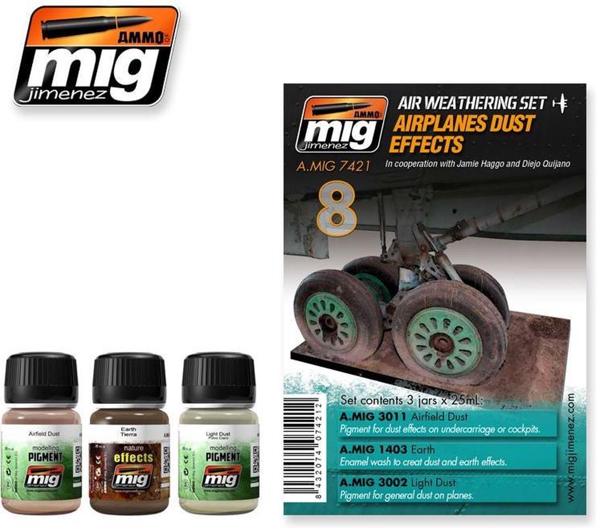 Mig - Airplanes Dust Effects (Mig7421)
