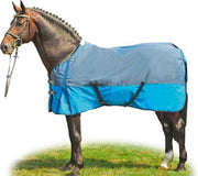 HKM Regendeken Professional - Blauw / lichtblauw 205