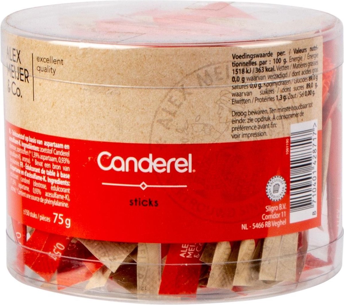 Canderel Sticks Silo 150 stuks 0