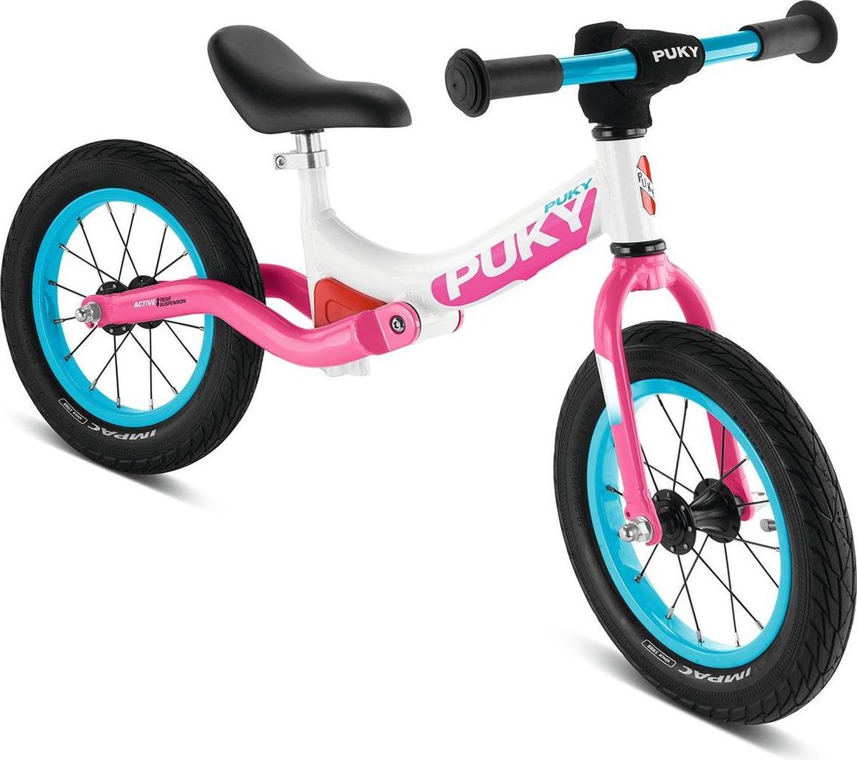 Puky Loopfiets 3 - 6 Jaar LR Ride Wit - Roze