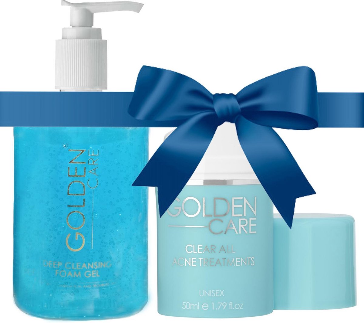 Golden Care Clear All Acne Treatments 50ml + Deep Cleansing Wash Gel 250ml