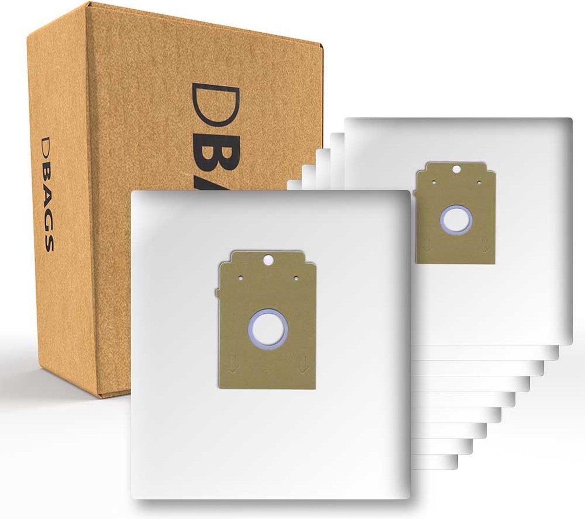 DBAGS Bosch / Siemens Type K ServiceBox Smily Arriva BigBag 3L (Stofzuigerzakken 10 stuks + Motorfilter + Microfilter)
