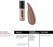 16H AQUA FOUNDATION 06 LONG LASTING HYDRATING FOUNDATION FLUID 30ML