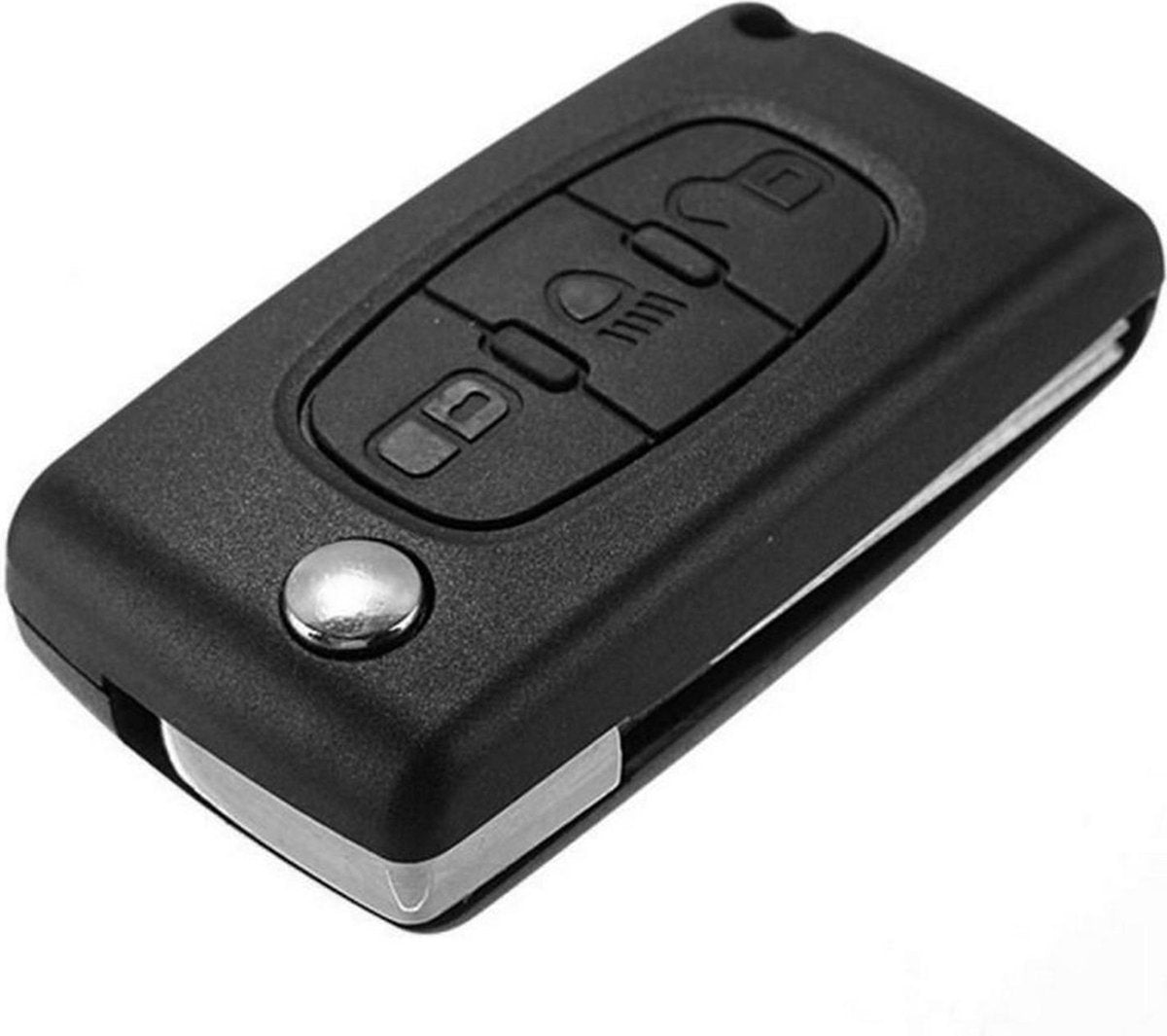 Peugeot Sleutel 3 Knop autosleutel behuizingen Peugeot 107 207 307 307S 308 407 607