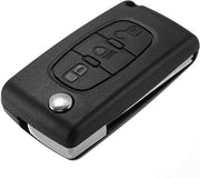 Peugeot Sleutel 3 Knop autosleutel behuizingen Peugeot 107 207 307 307S 308 407 607