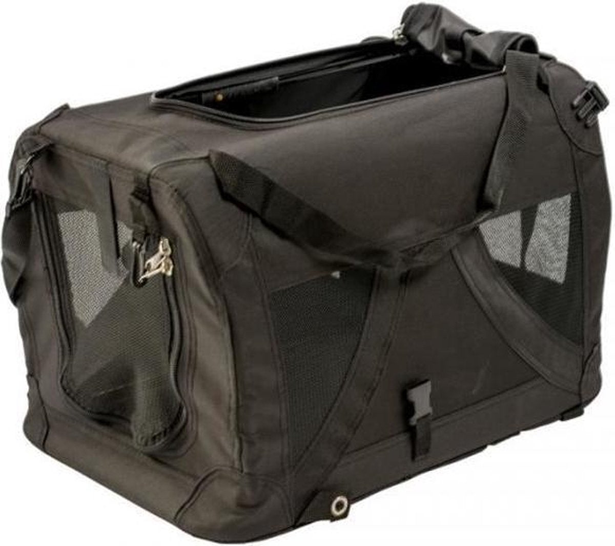 DUVO Click & Go L Reistas - 81x59x59 cm - Zwart - Honden