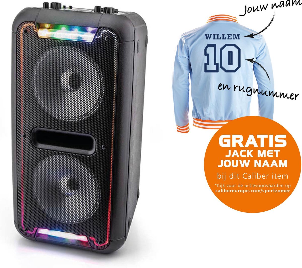 Caliber HPA502BTL - Party speaker - Bluetooth  - Accu