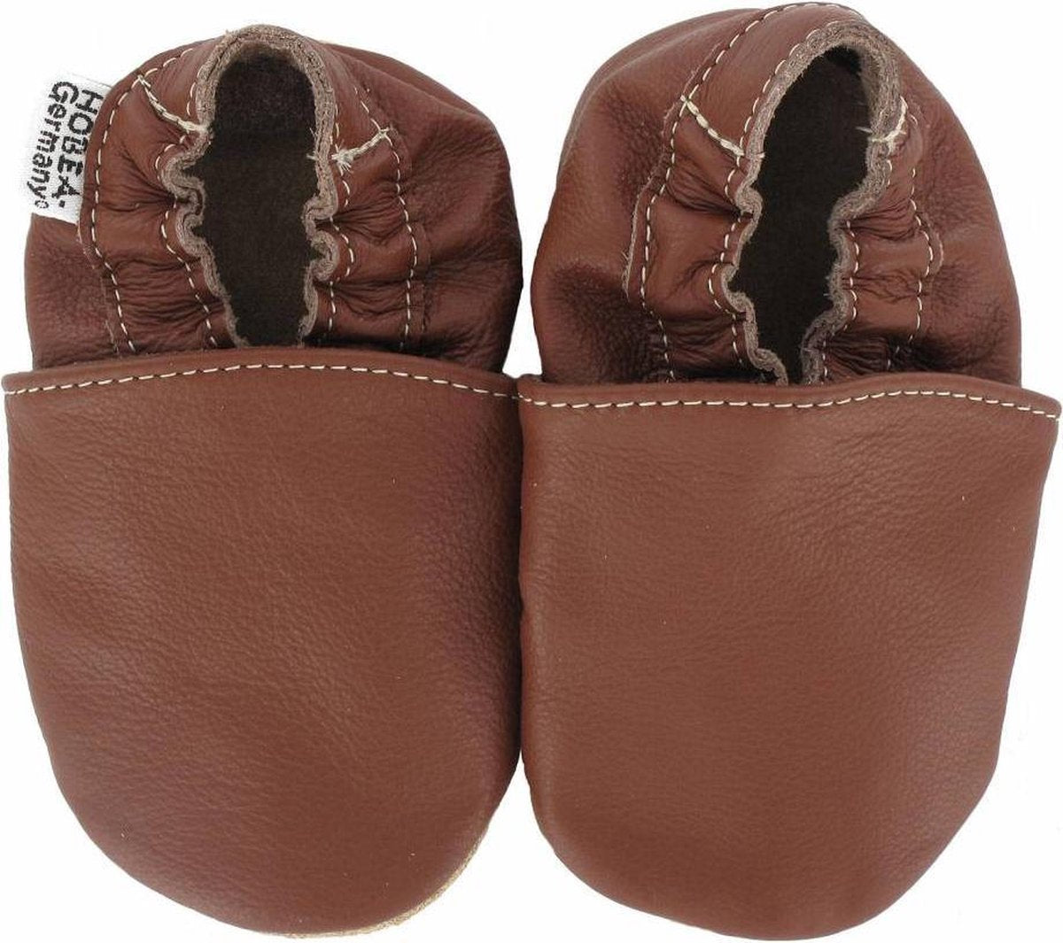 Hobea - babyslofjes - bruin - Maat 22/23