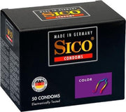 Bundle - Sico - Sico Color Condooms - 50 Stuks met glijmiddel