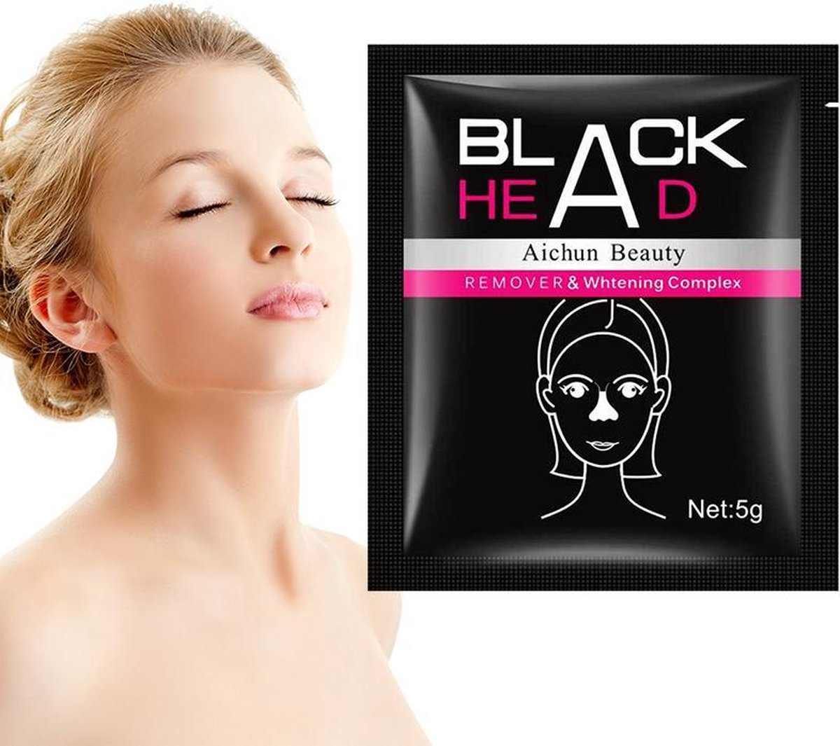 EPIN | Houtskool neus masker | Verminderd Poriën | 2 stuks