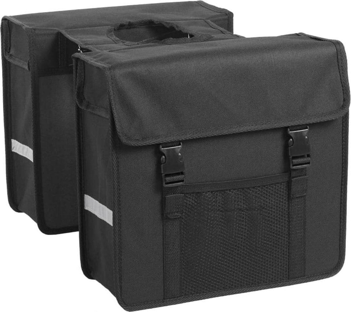 Willex Dubbele Fietstas - 26 Liter - Zwart
