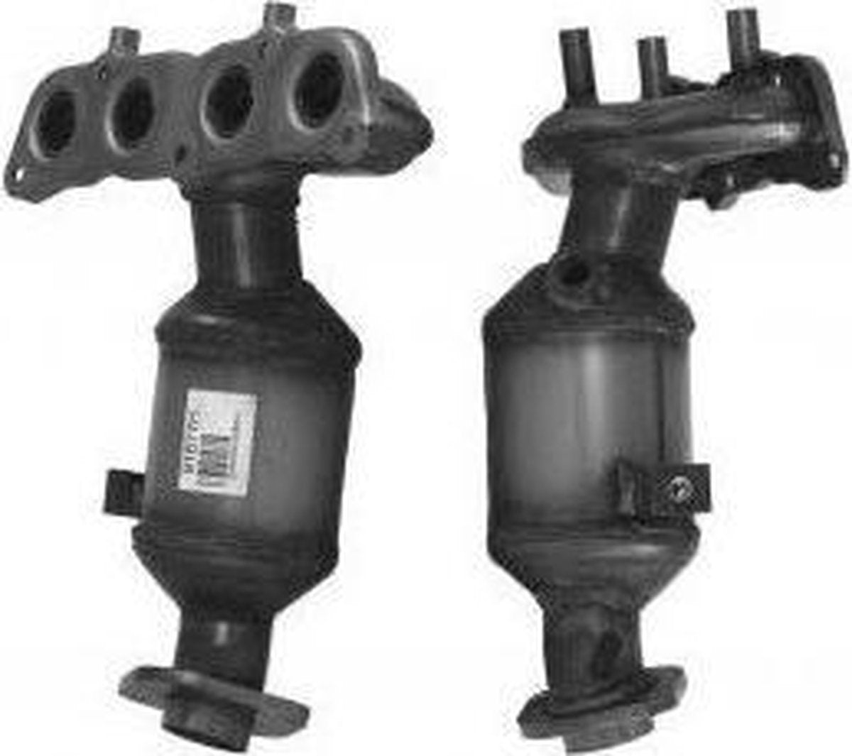 Katalysator Toyota Yaris EURO 4 (Cross 090-607 / 95140 / 322409 / 28060 / BM91677H / Kat-108