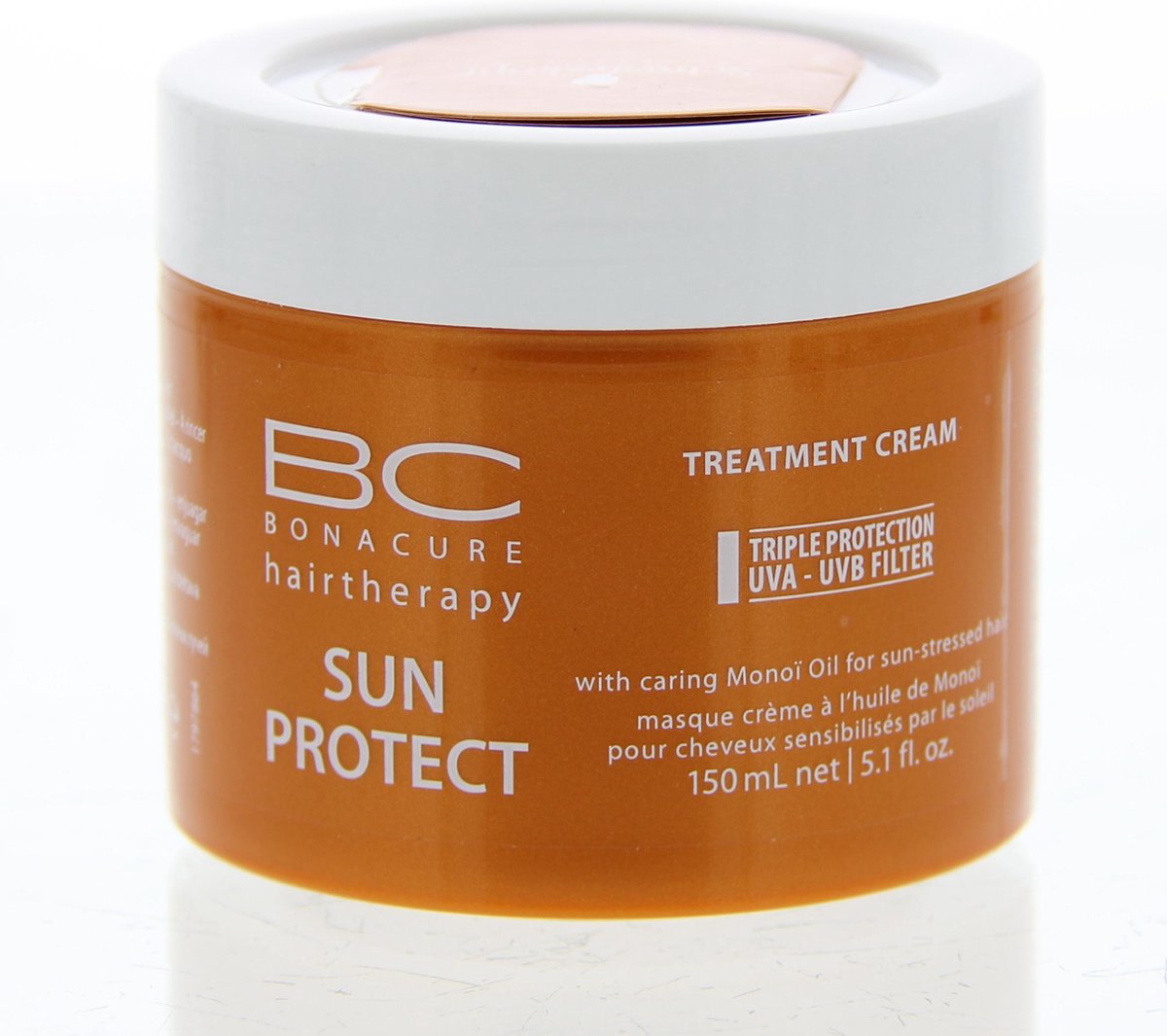 Schwarzkop fSun Protect Treatment is een cream masker