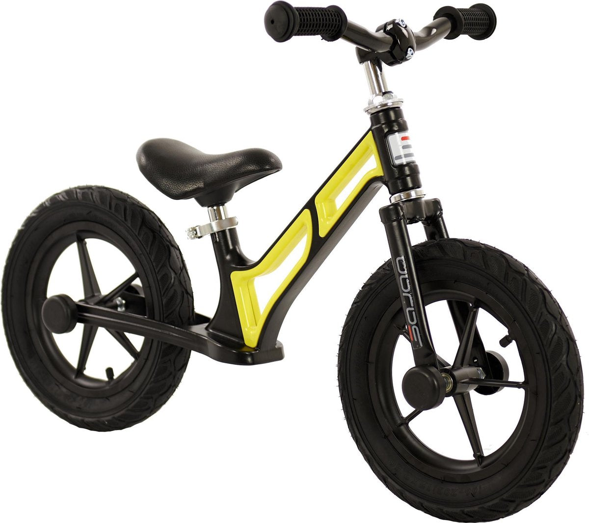 Sajan Loopfiets - Aluminium - Geel