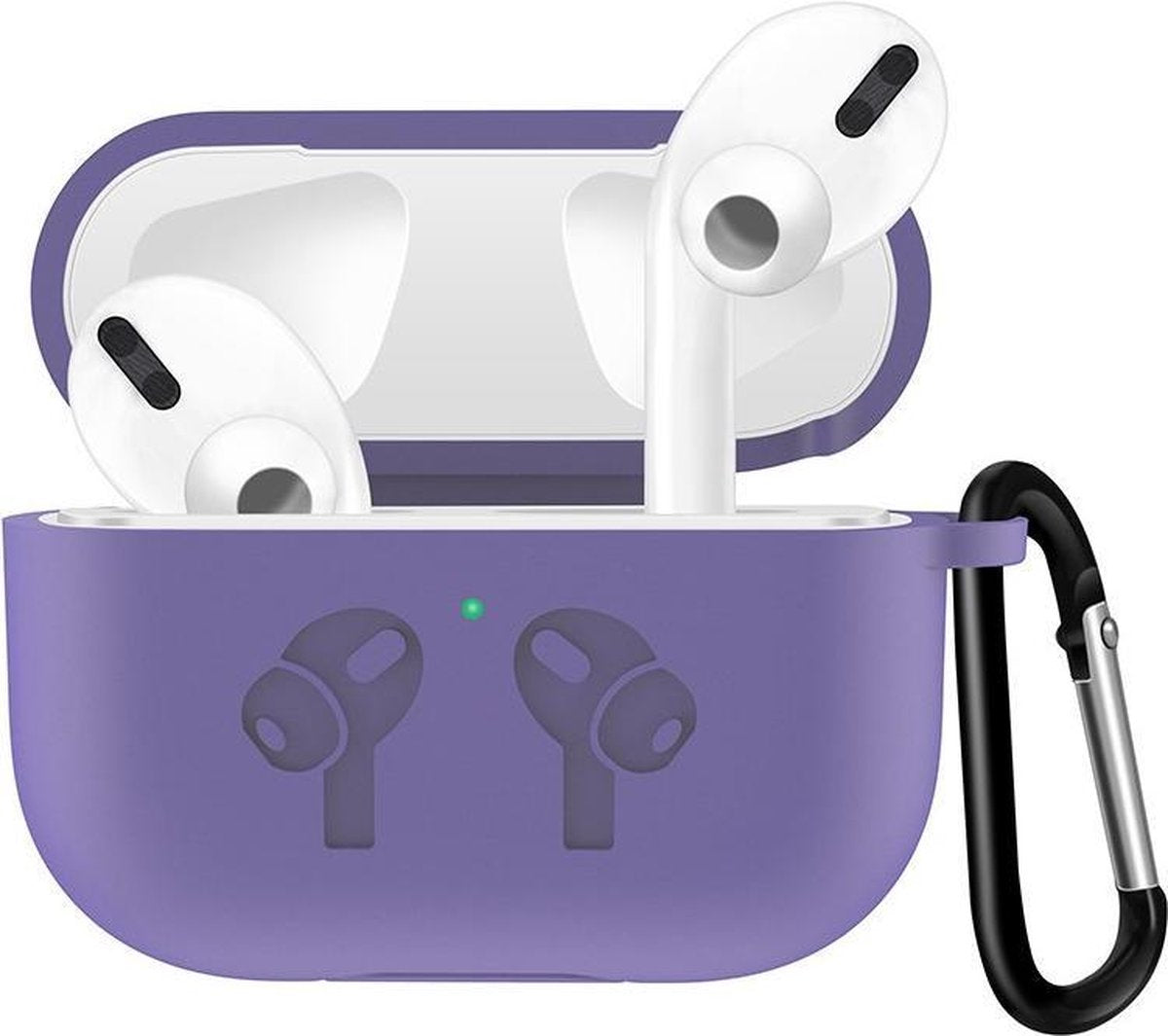 Case Cover Voor Apple Airpods Pro- Lichtpaars Watchbands-shop.nl