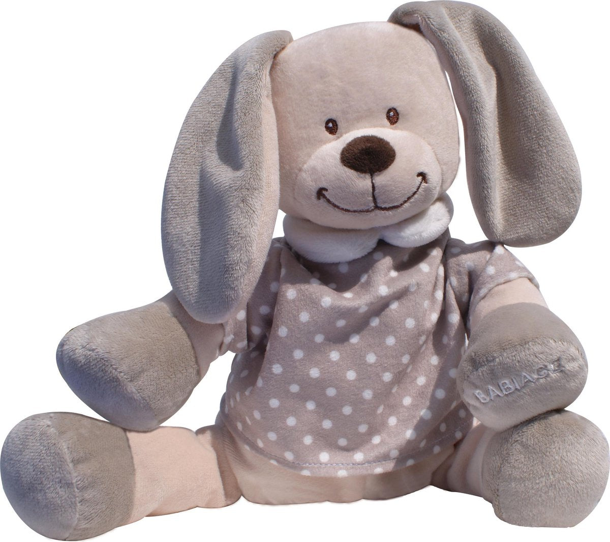 Doodoo Konijn - Taupe met witte stippen