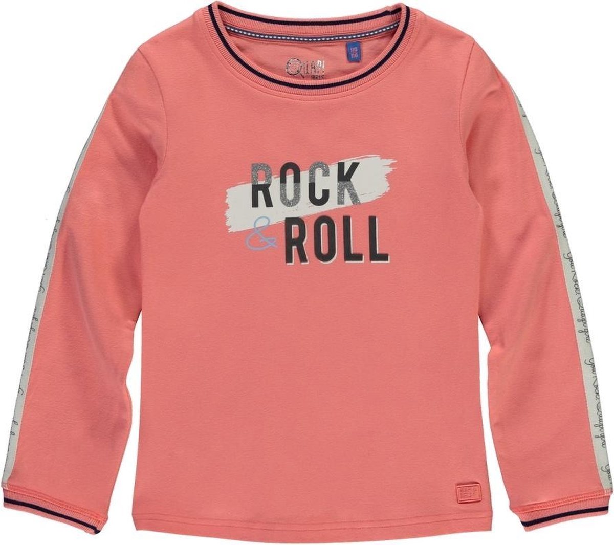 Quapi Tarina Longsleeve Meisjes - Perzik - Maat 110-116