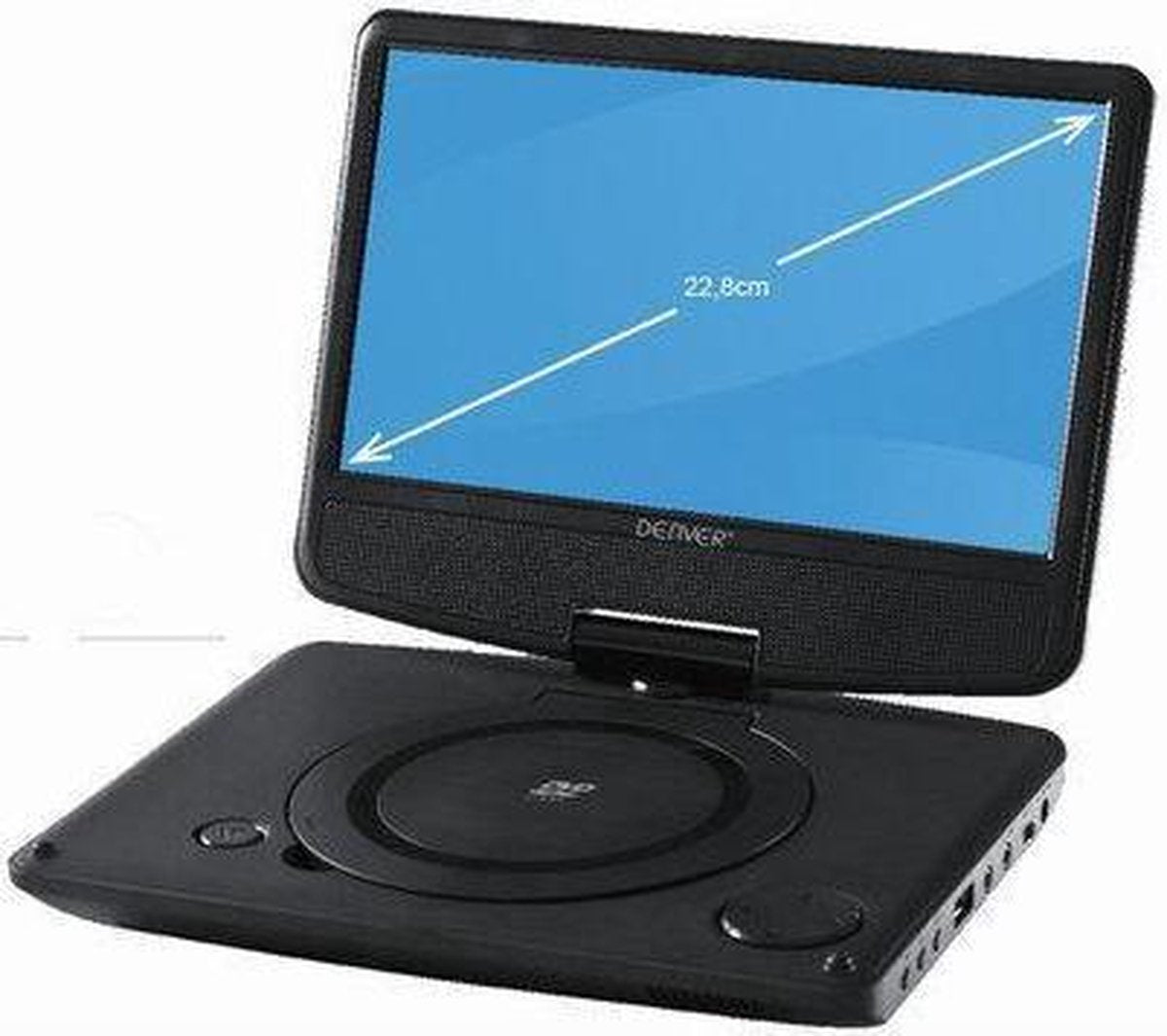 Denver MT-983 - Portable DVD-speler - 9 inch