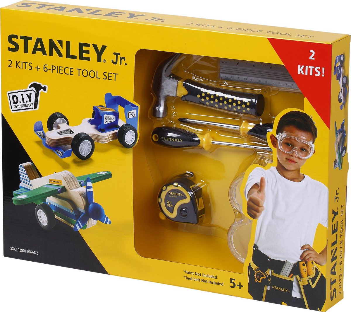 STANLEY B2 -Deluxe Gereedschapset &2 Houtensets 5+