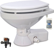 Jabsco 24V elektrisch Toilet met Magneetklep en grote Pot 37045-4094