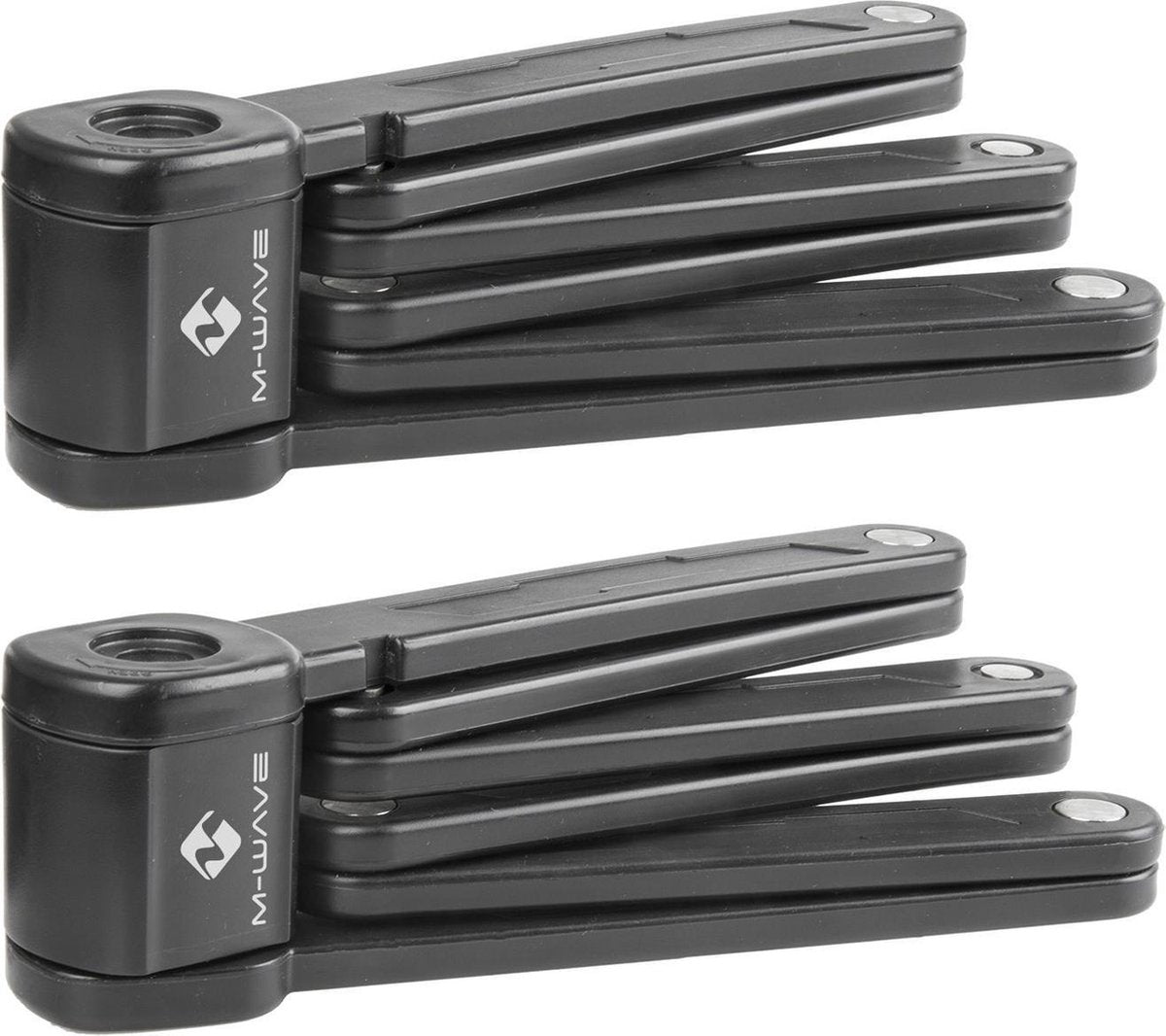 M-wave Vouwslot 875 X 8 Mm Staal Zwart 2 Stuks