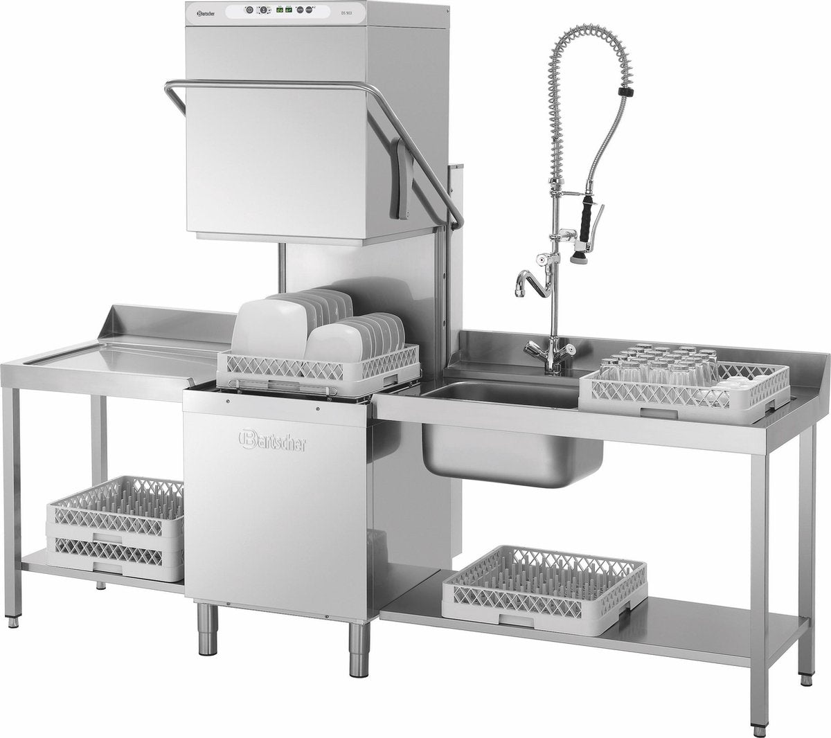Doorschuif-vaatwasser DS 903