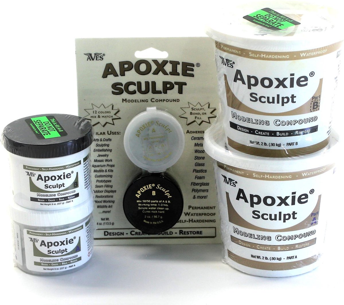 Apoxie Sculpt - Kleur: Brons