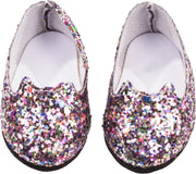 Götz Poppenschoentjes Götz Baby's 42cm Ballerina's - met glitters