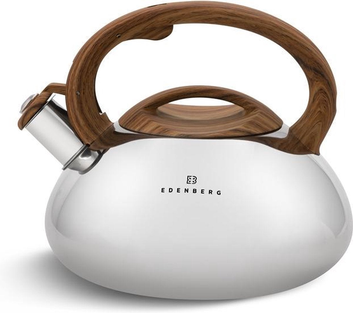 Edënbërg Classic Line - Luxe Fluitketel 2.5 liter - RVS