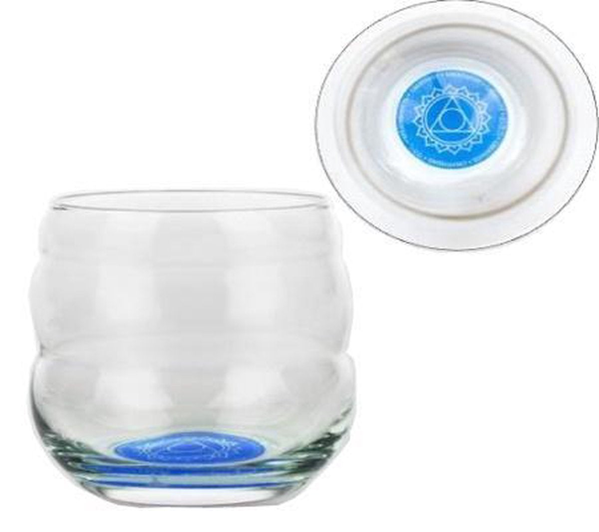 Chakra drinkglazen set Nature Design - 7x250 - Glas