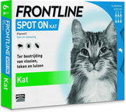 Frontline Spot-On Anti vlooienmiddel Kat - 6 pipetten