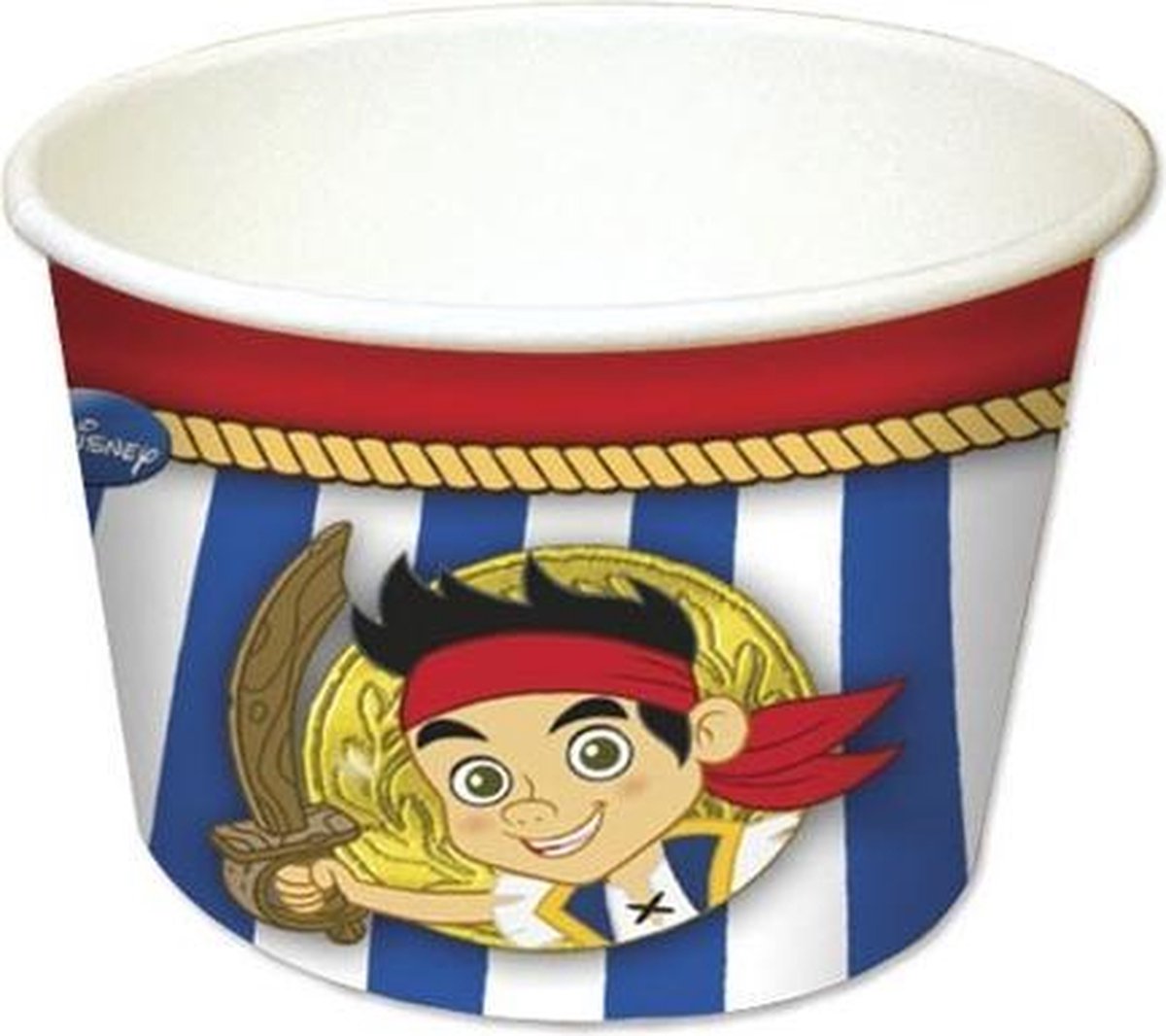 PROCOS - 8 Jake en de Piraten bakjes - Decoratie > Borden