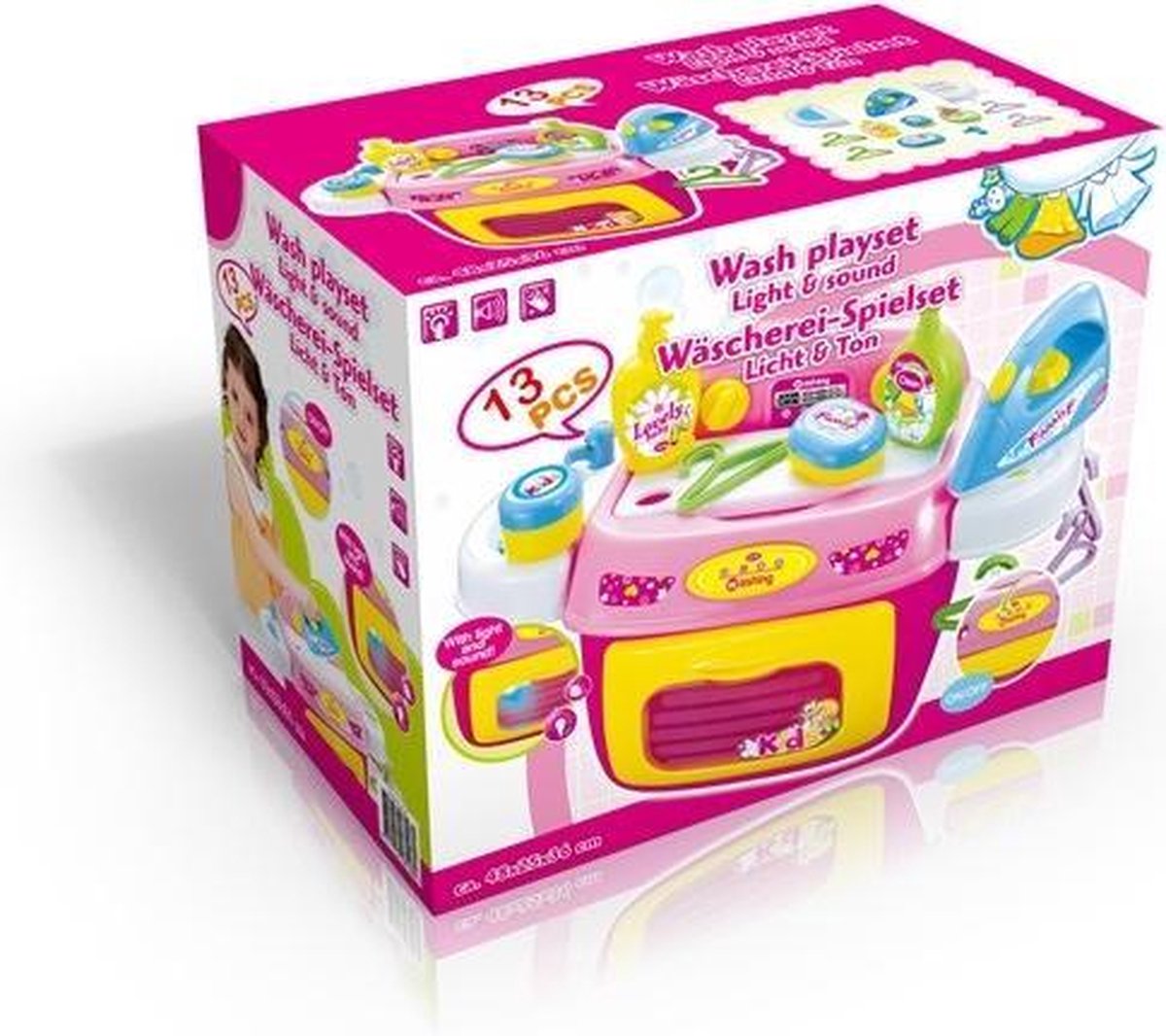 13-delige Wasspeelset met Licht & GeluidEddy Toys