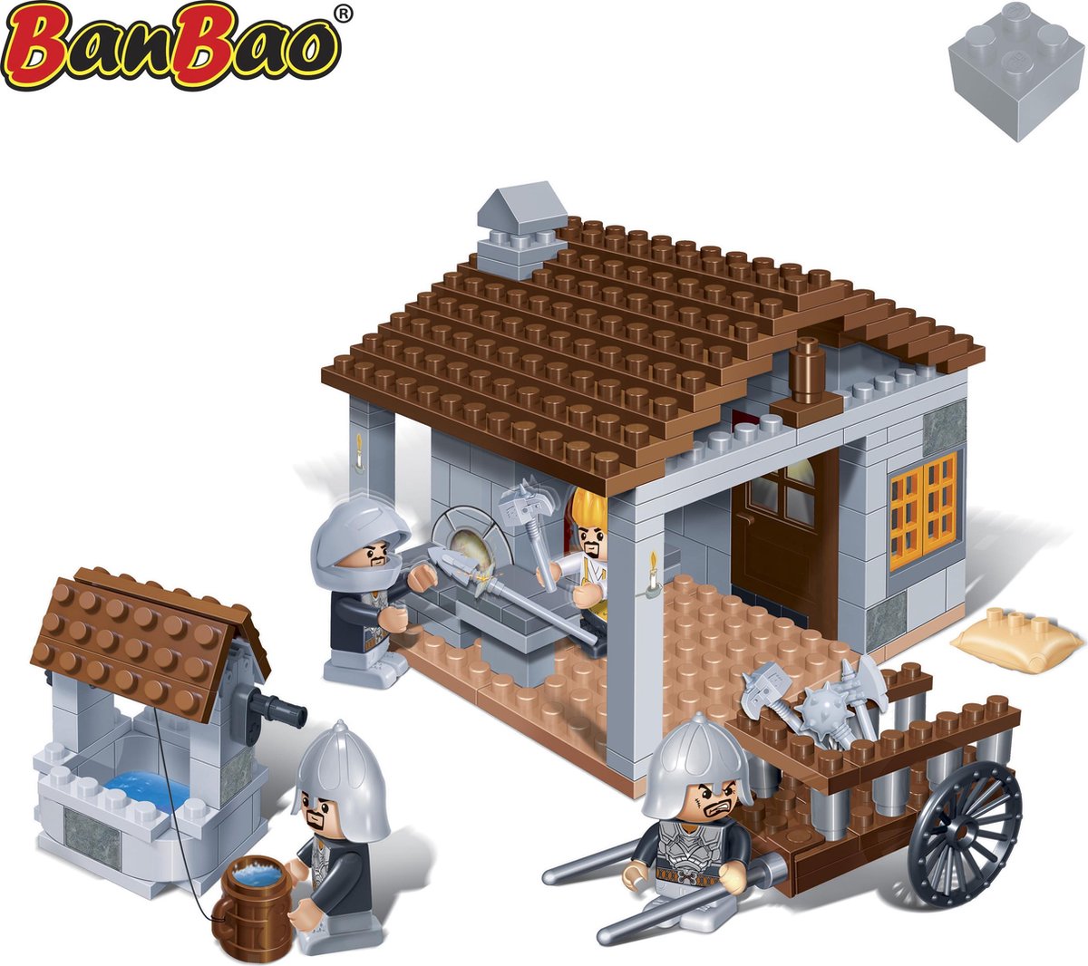 BanBao Kastelen Ijzersmid - 8266