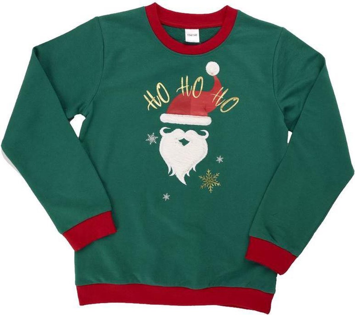 kersttrui kerstman Ho Ho Ho 110/116
