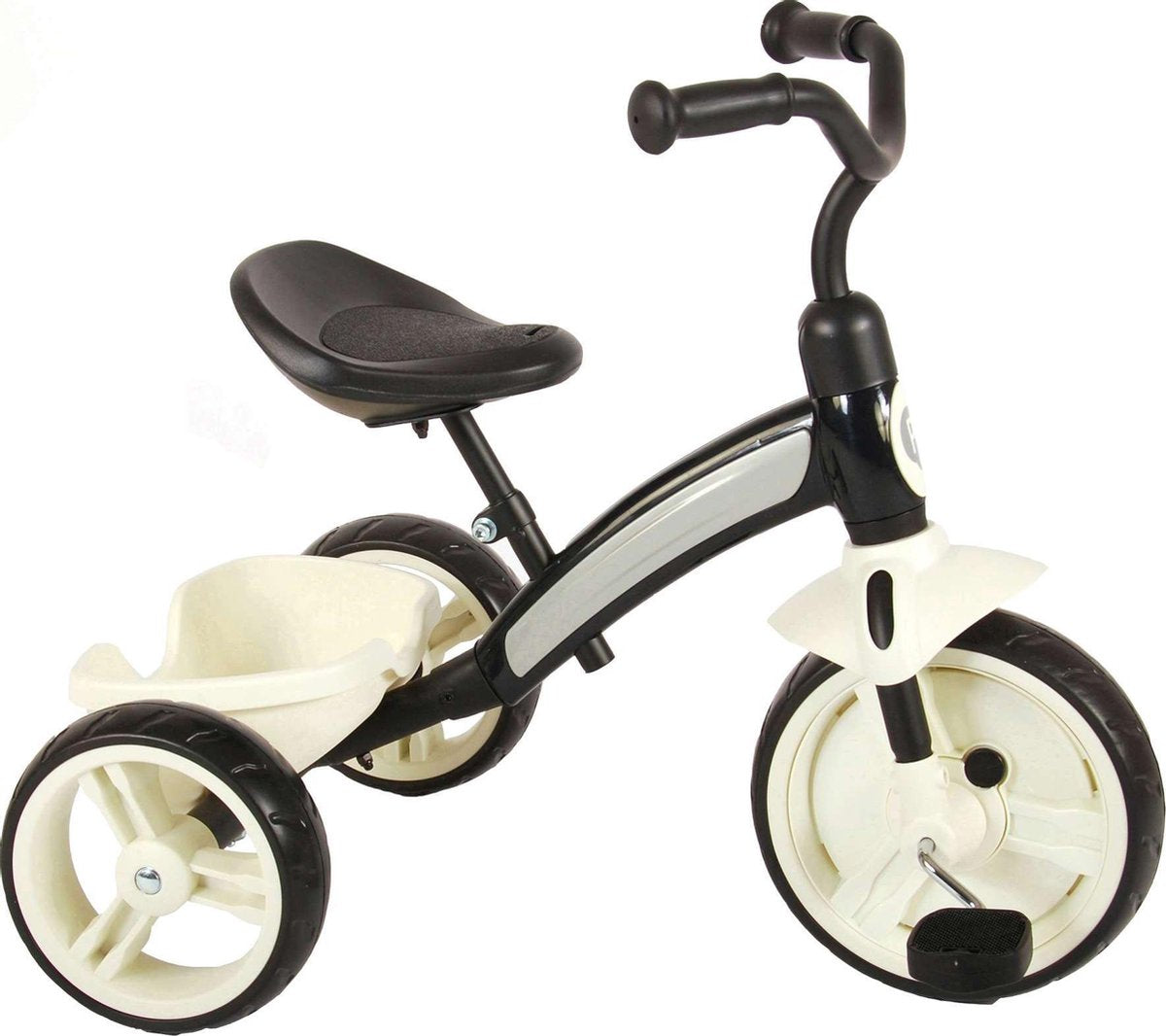 QPlay Elite Driewieler - Jongens en Meisjes - Zwart