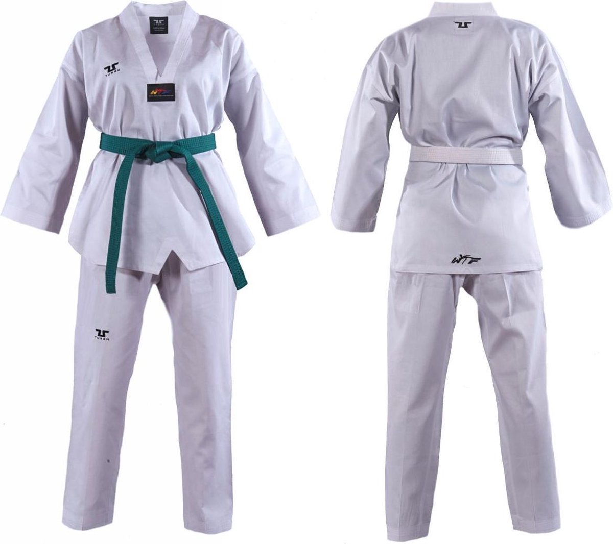 Tusah WTF Taekwondo Pak Plain 120cm