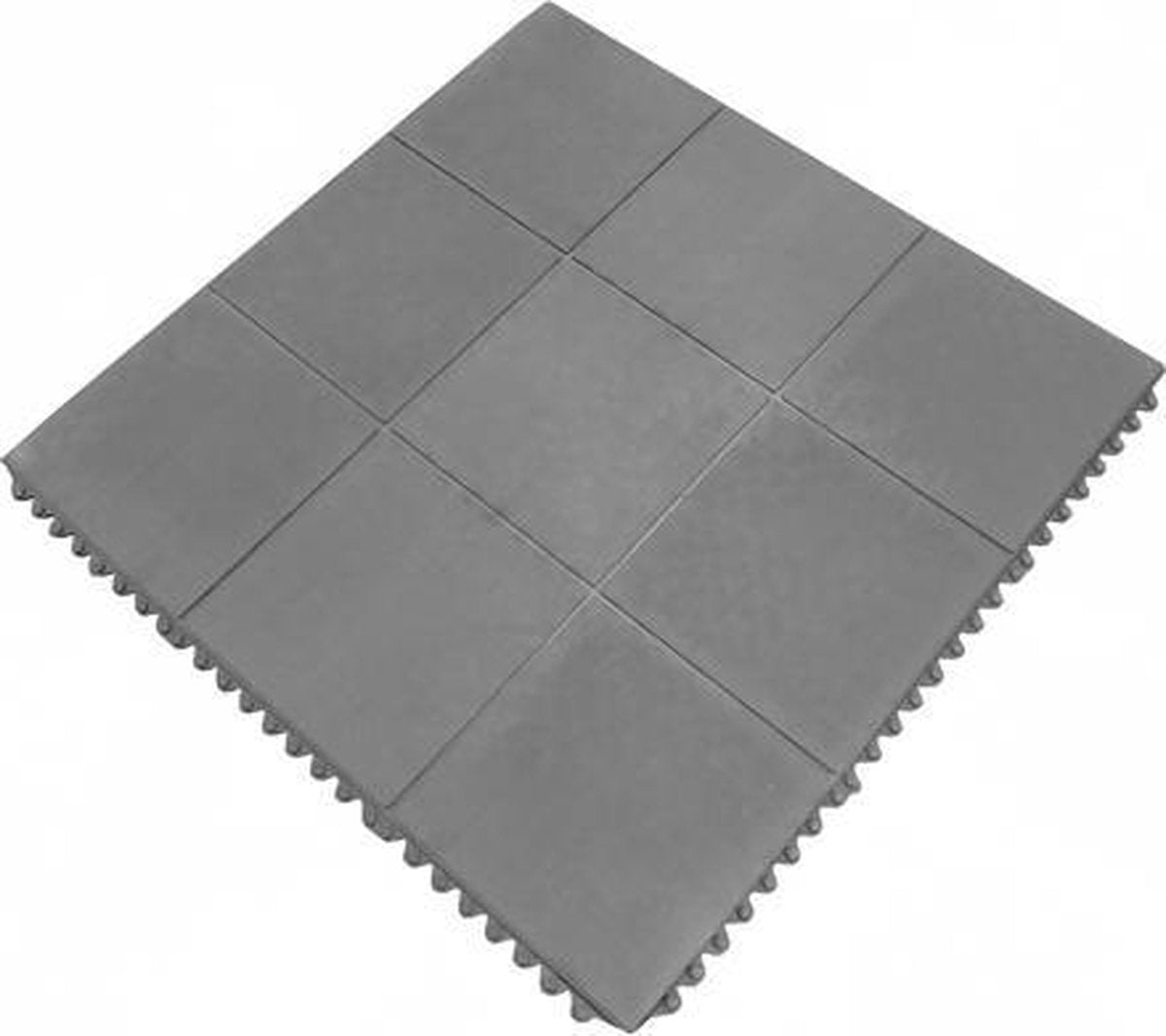 Stalmat 90 x 90 cm - 14 mm - Kliksysteem